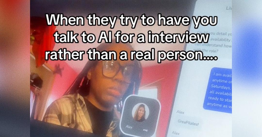 Deranged Video Shows AI Job Recruiter Absolutely Losing It During an Interview
