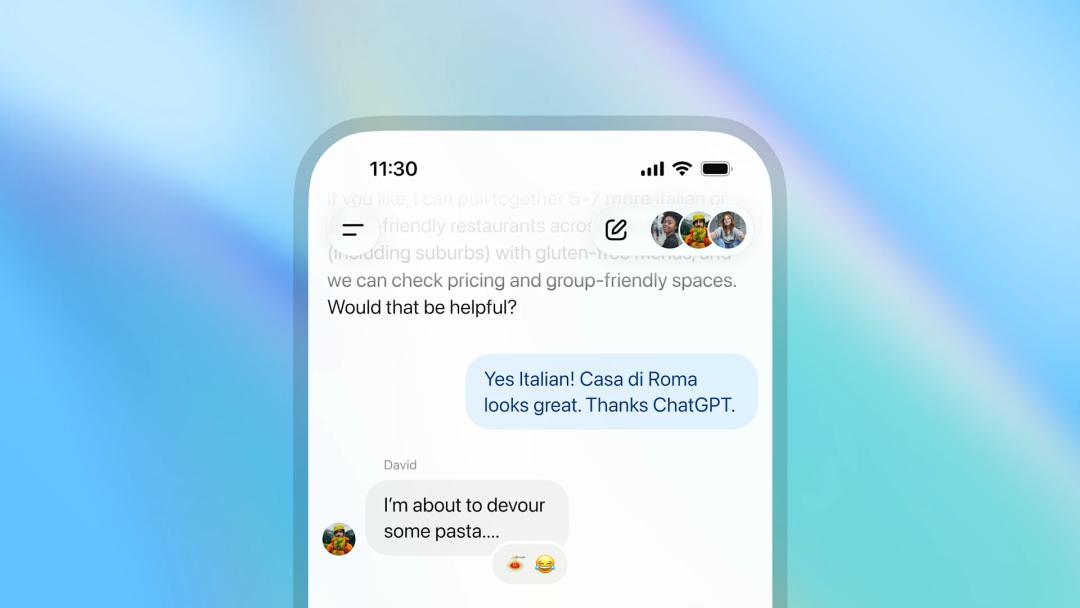 OpenAI launches group chats in ChatGPT worldwide