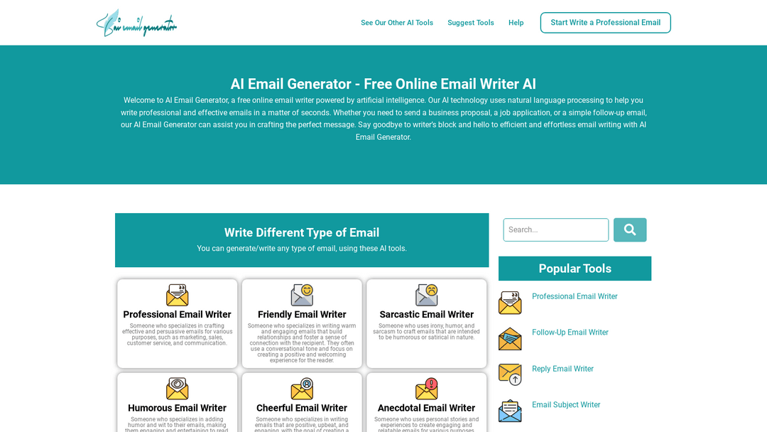 aiemailgenerator.org