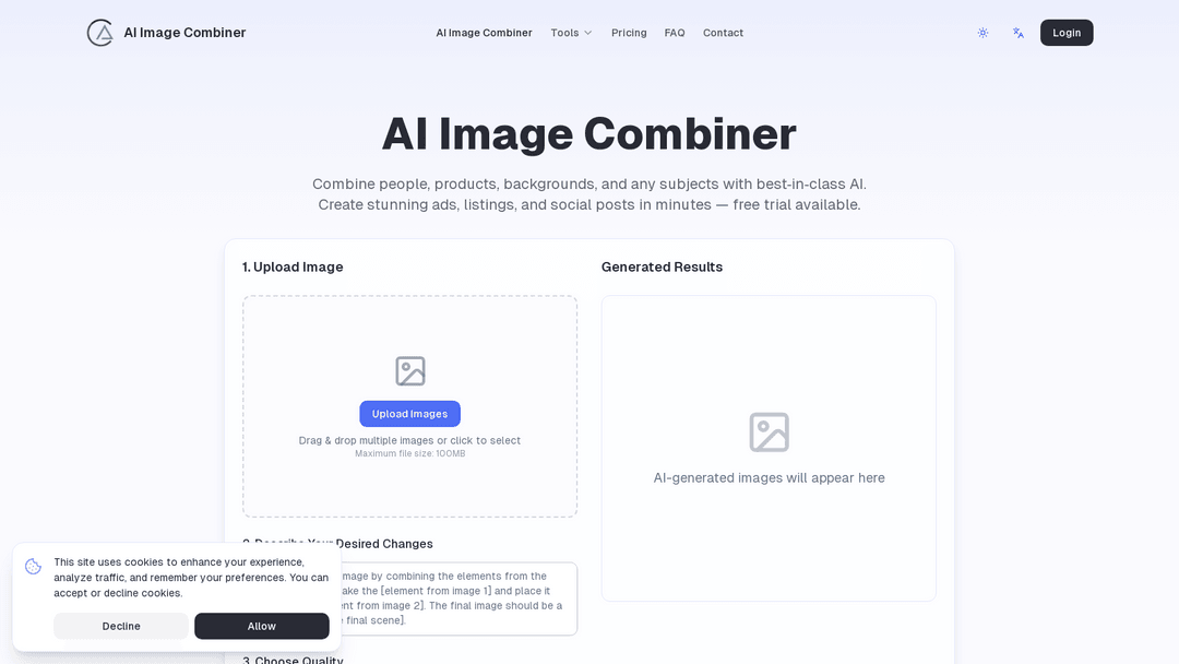 aiimagecombine.com
