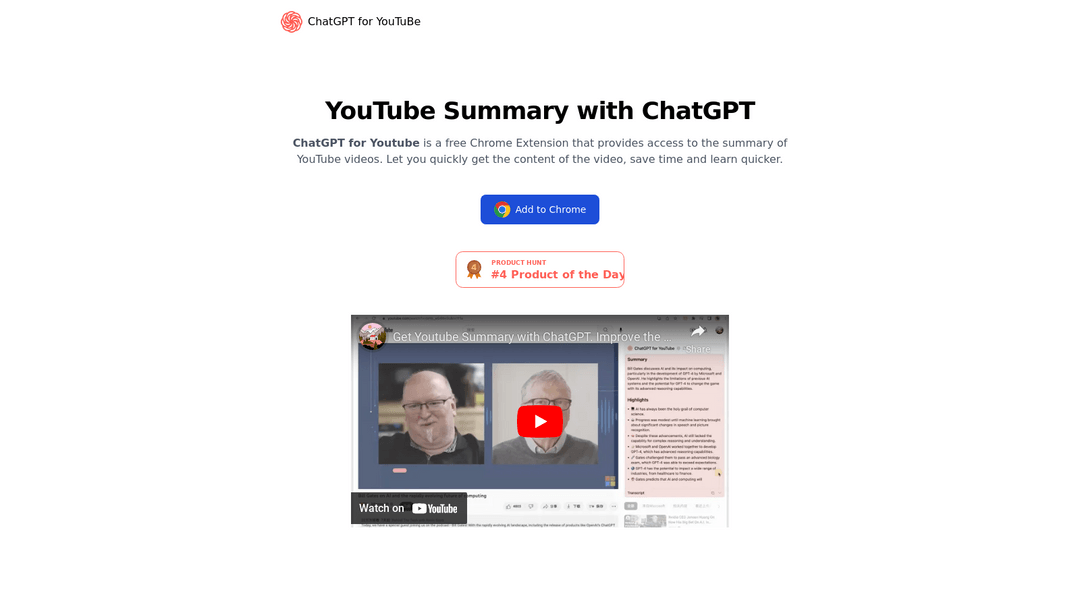 chatgpt4youtube.com