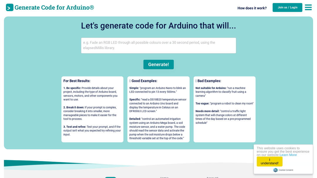 duinocodegenerator.com