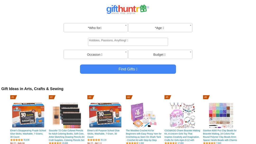 gifthuntr.com