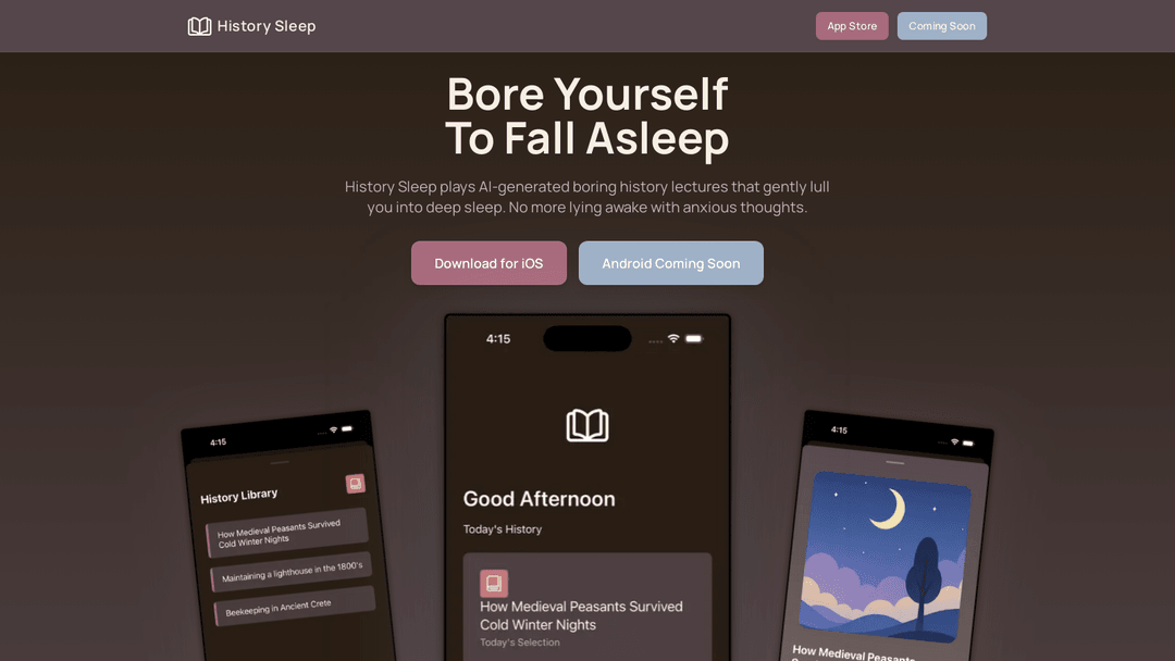 historysleep.com
