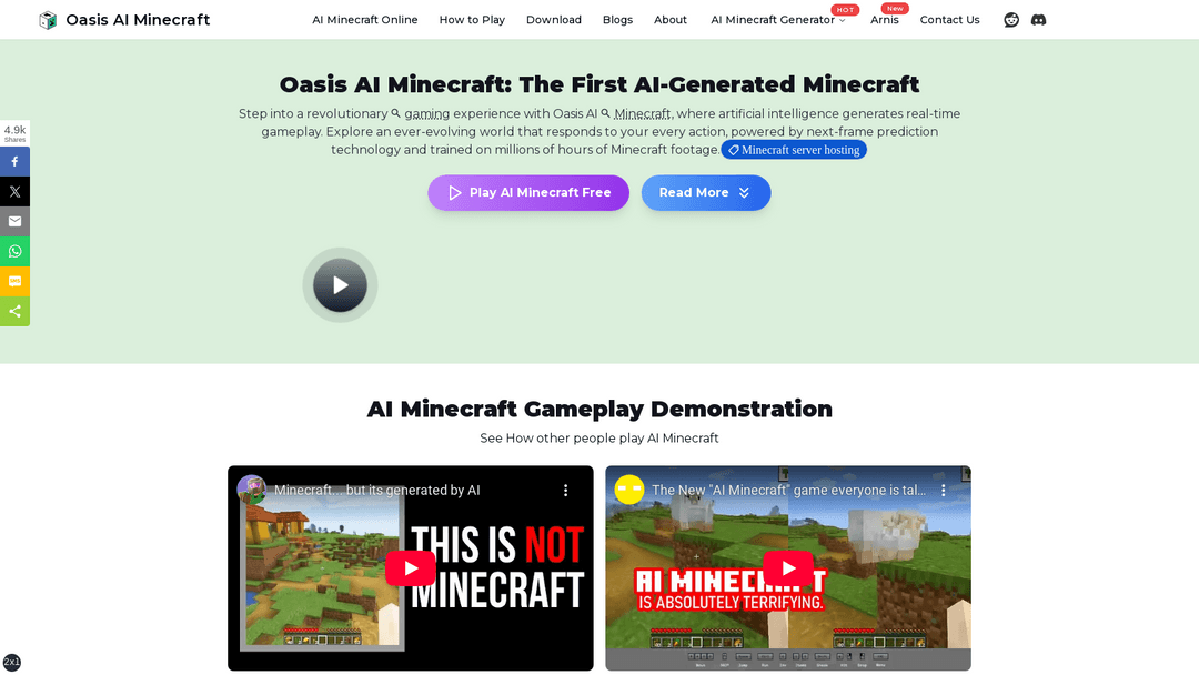 oasisaiminecraft.com