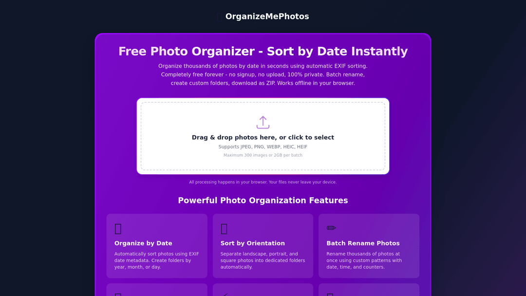 organizemephotos.com