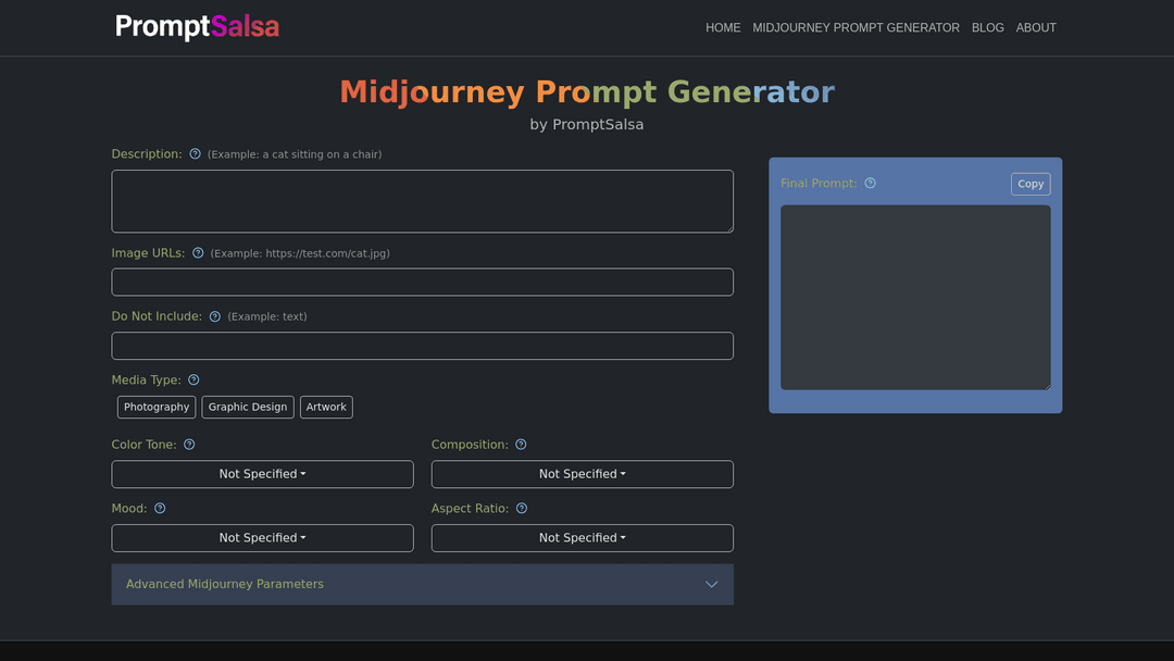 promptsalsa.com