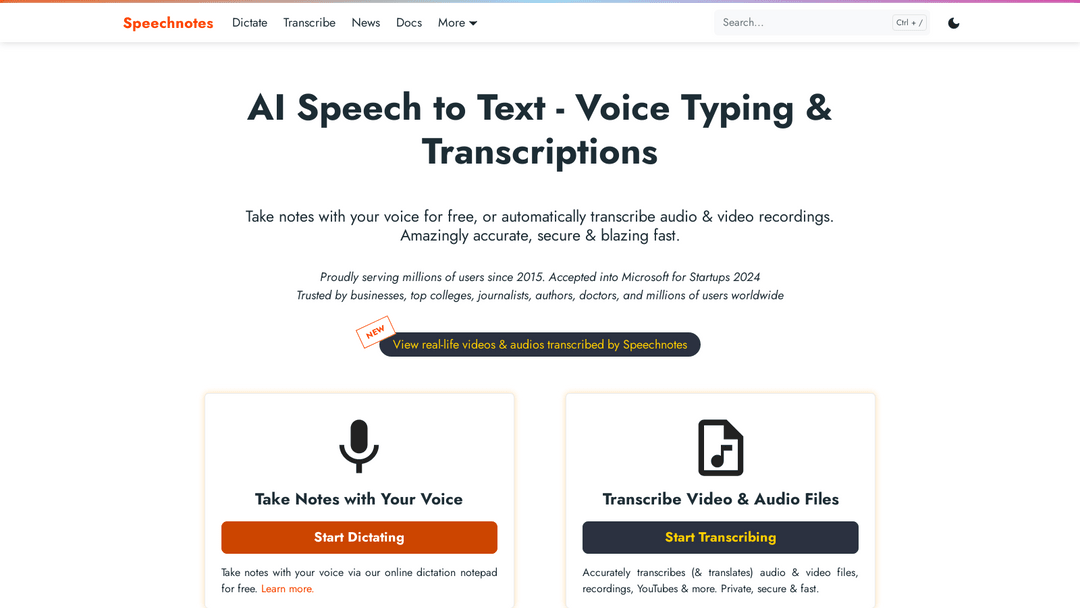 speechnotes.co