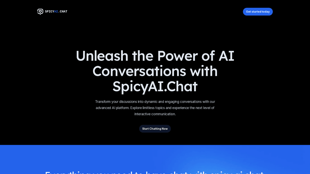 Spicy chat ai alternative websites