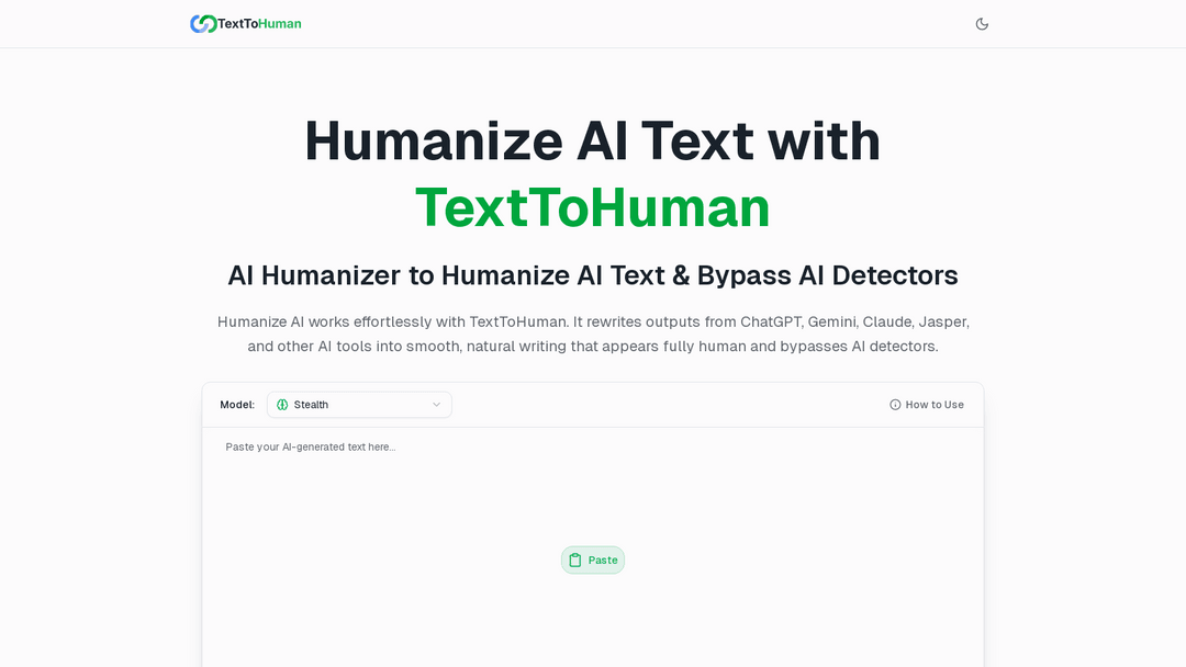 texttohuman.com