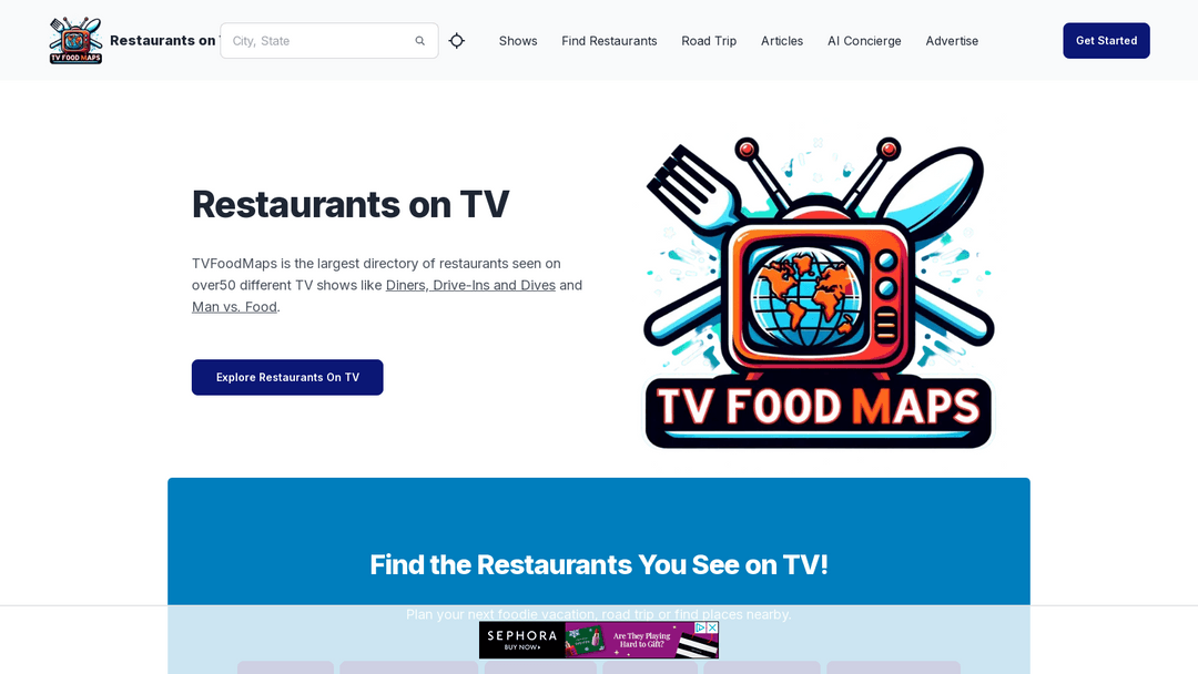 tvfoodmaps.com