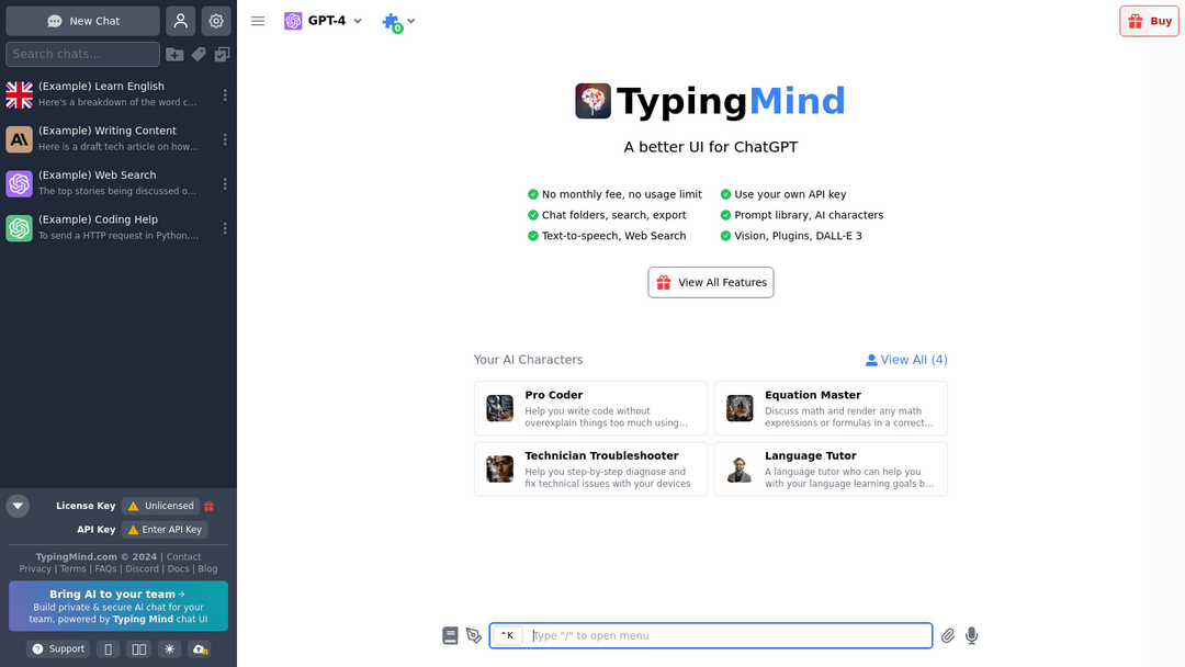 typingmind.com