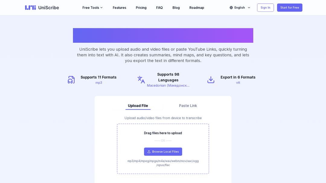 uniscribe.co