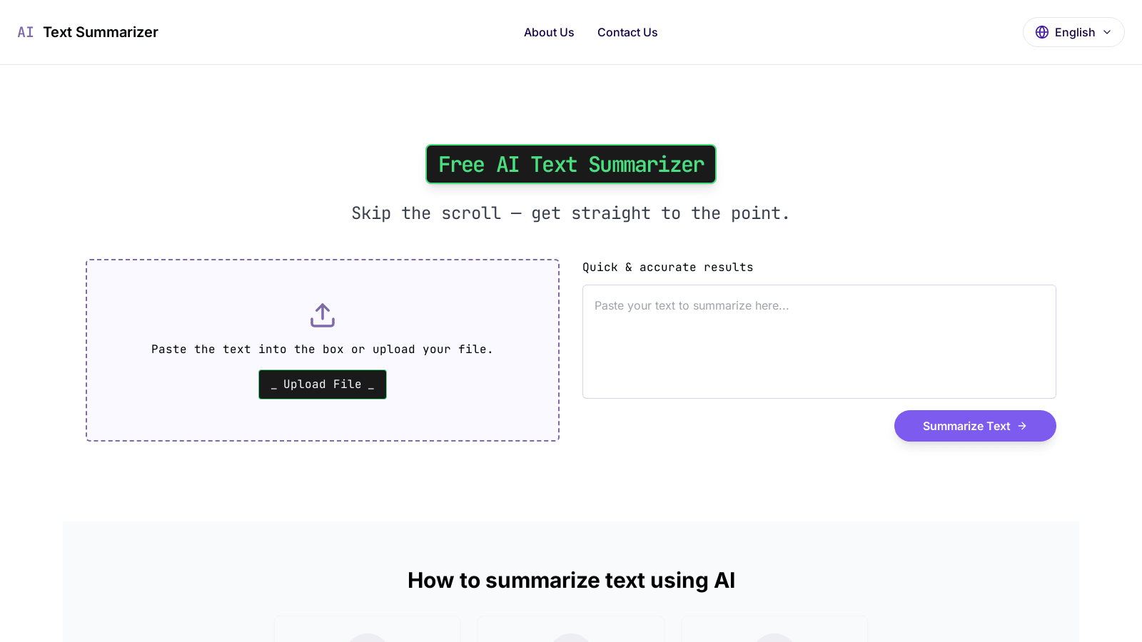 aitextsummarizer.net