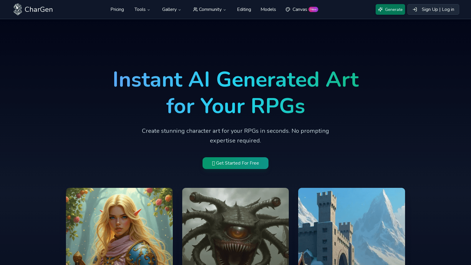 char-gen.com