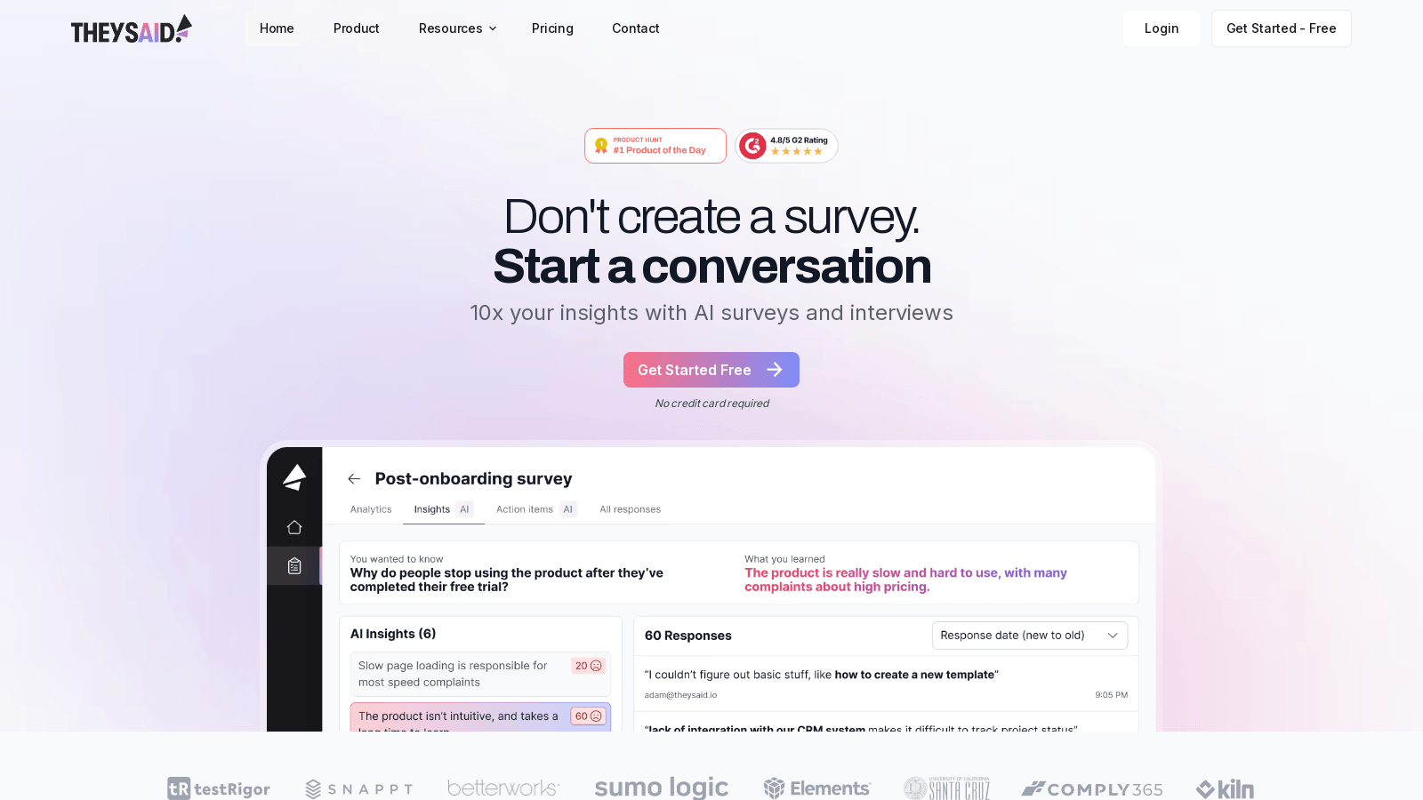 theysaid.io