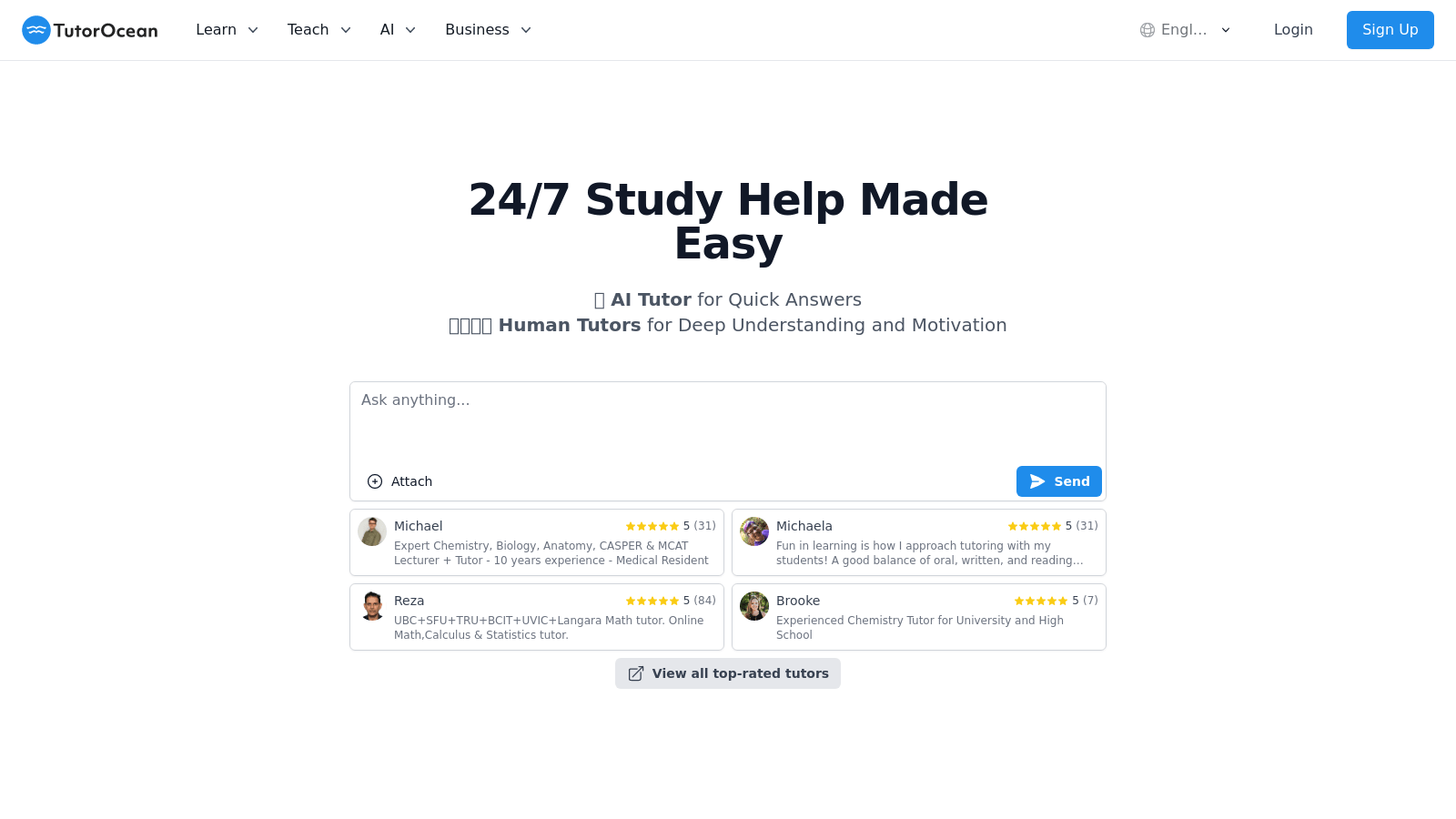 tutorocean.com