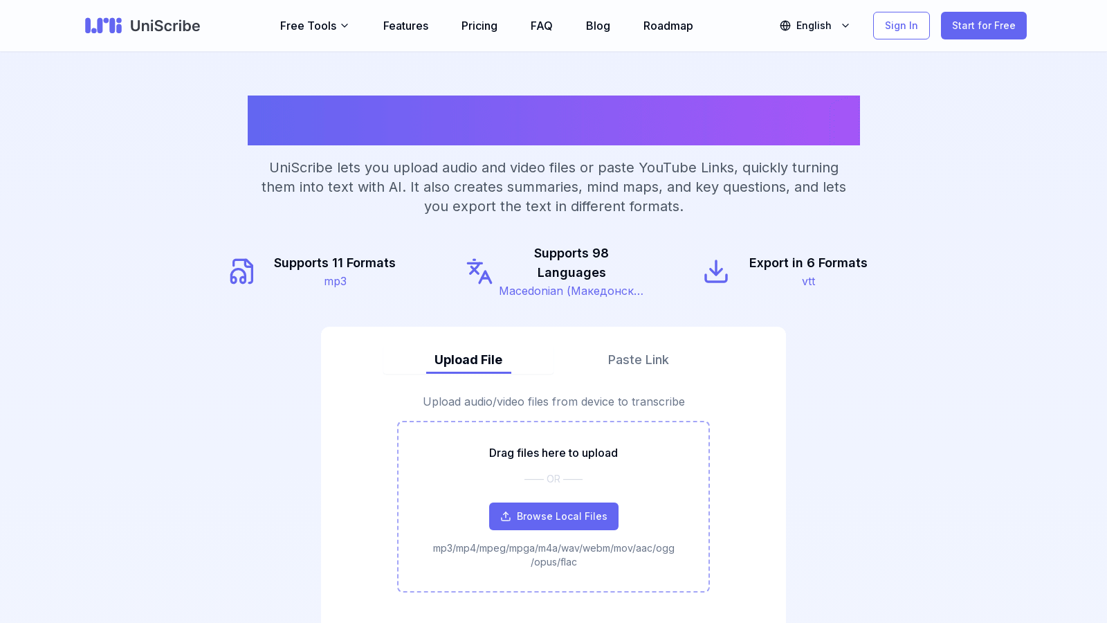 uniscribe.co