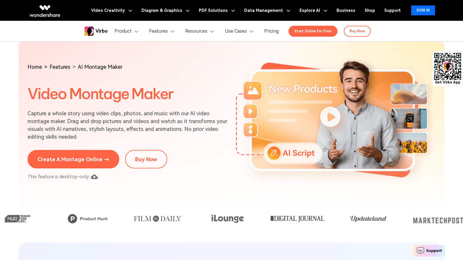 virbo.wondershare.com