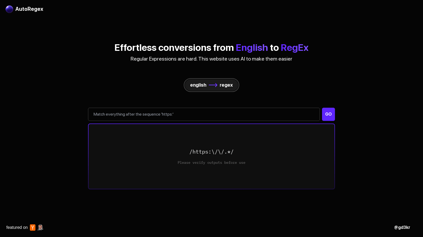 autoregex.xyz