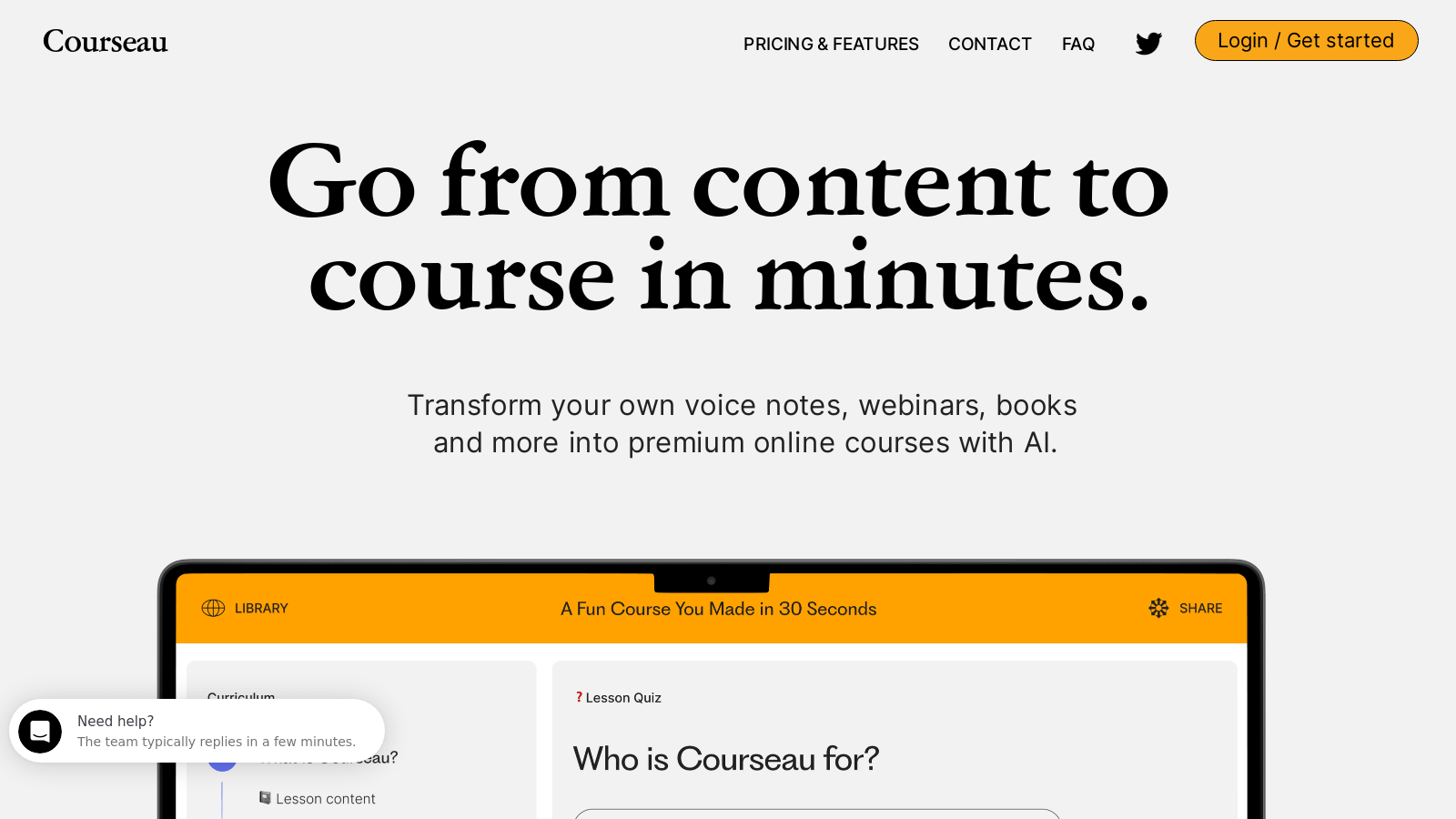 courseau.co