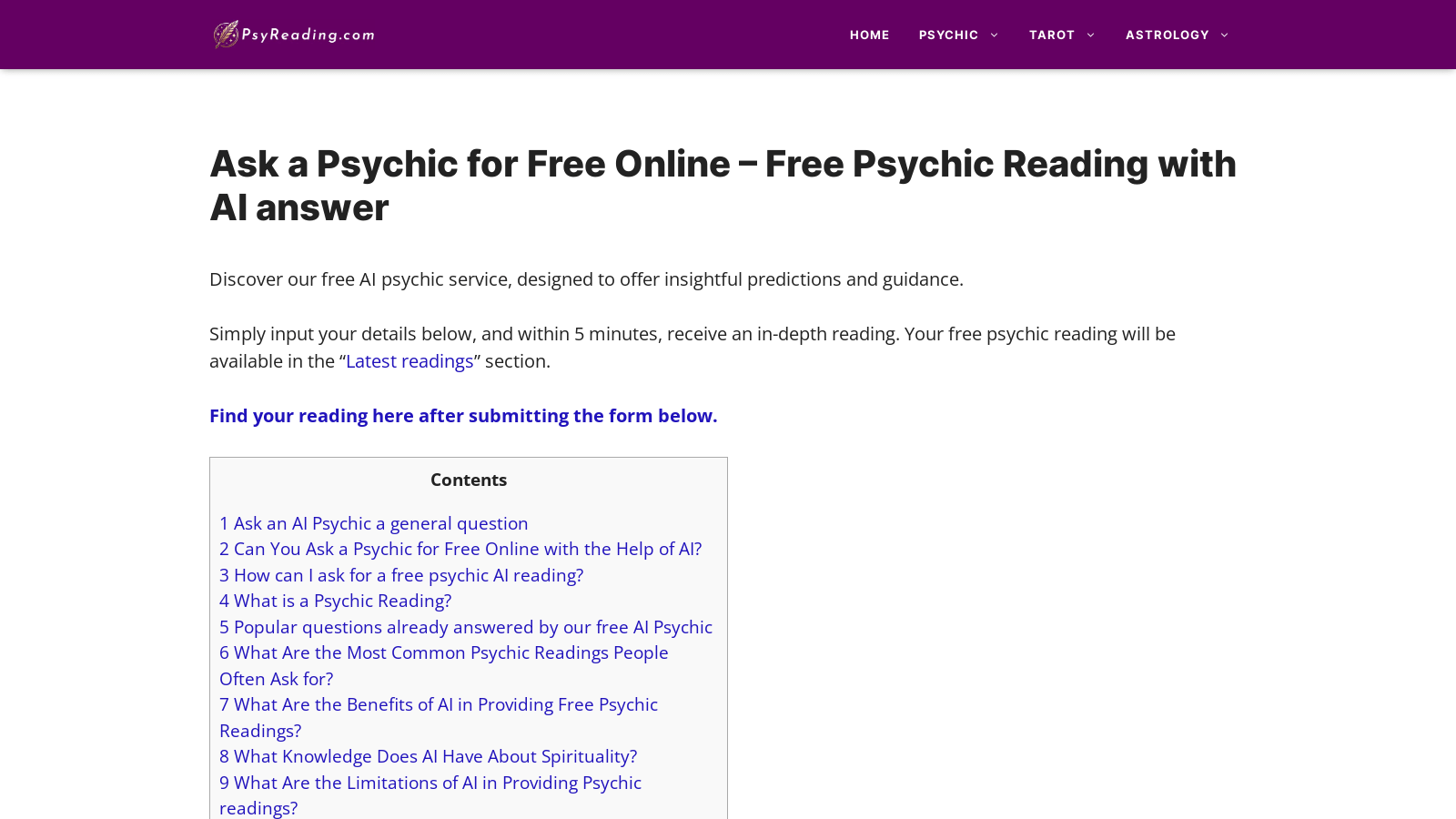 psyreading.com