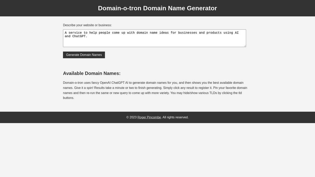 domainotron.com
