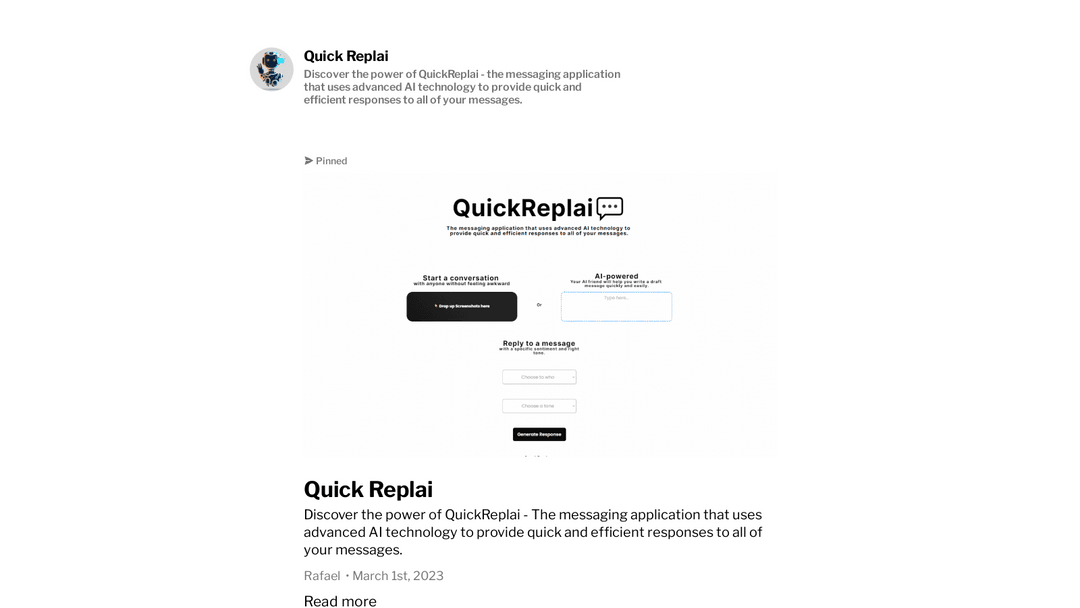 quickreplai.com