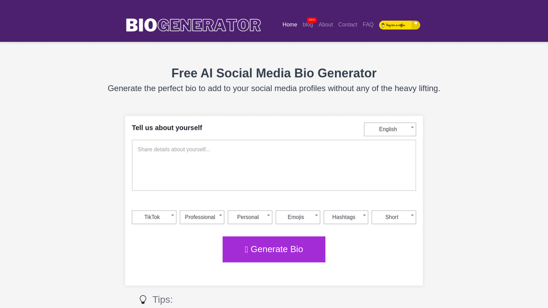 socialmediabiogenerator.com