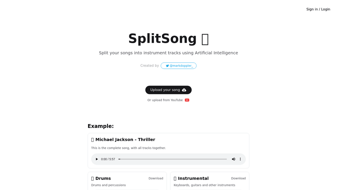 splitsong.com