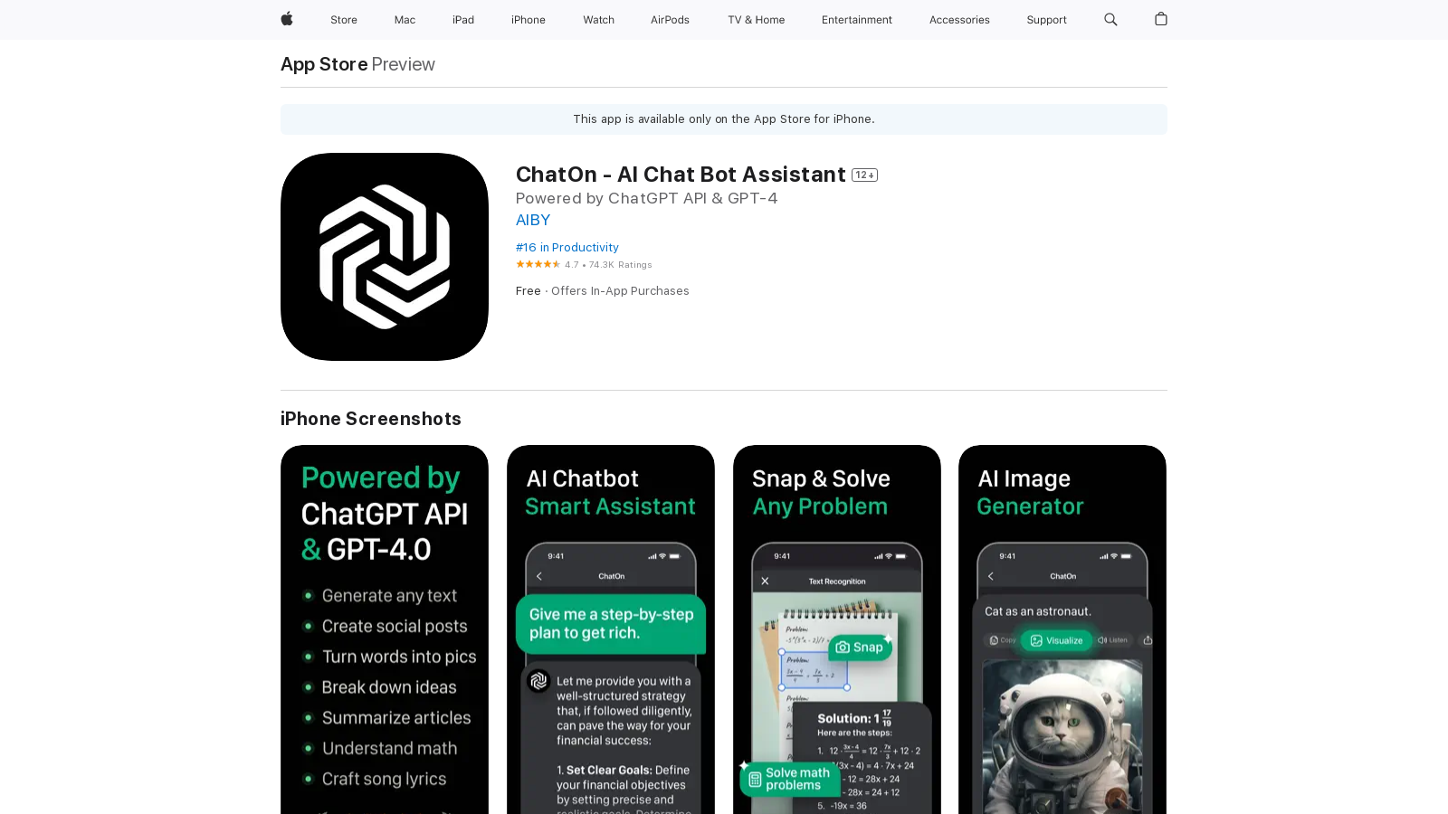 ChatOn – Your Personal AI Writing Assistant