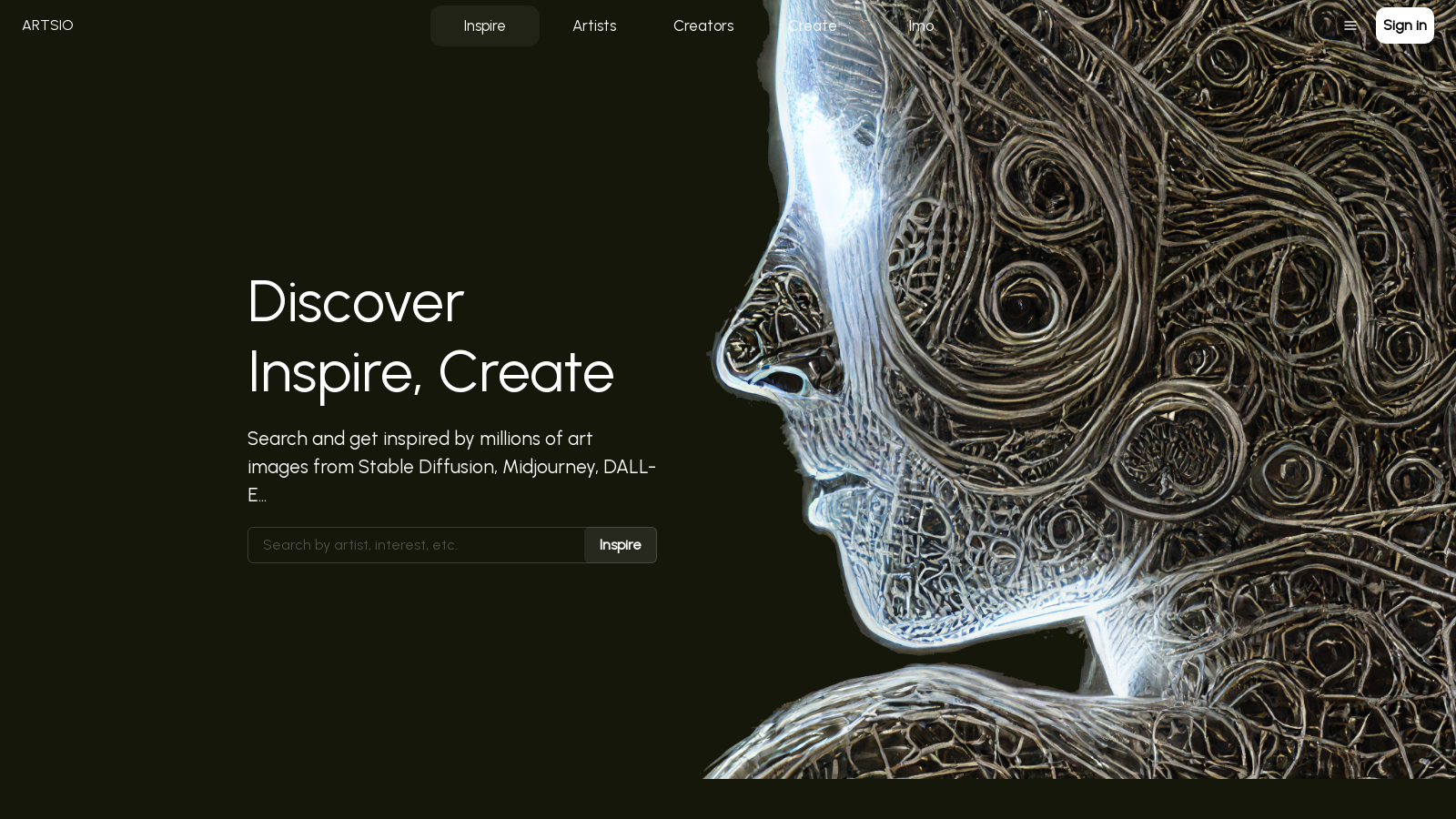 Artsio: Unleash Your Creativity with AI-Generated Art