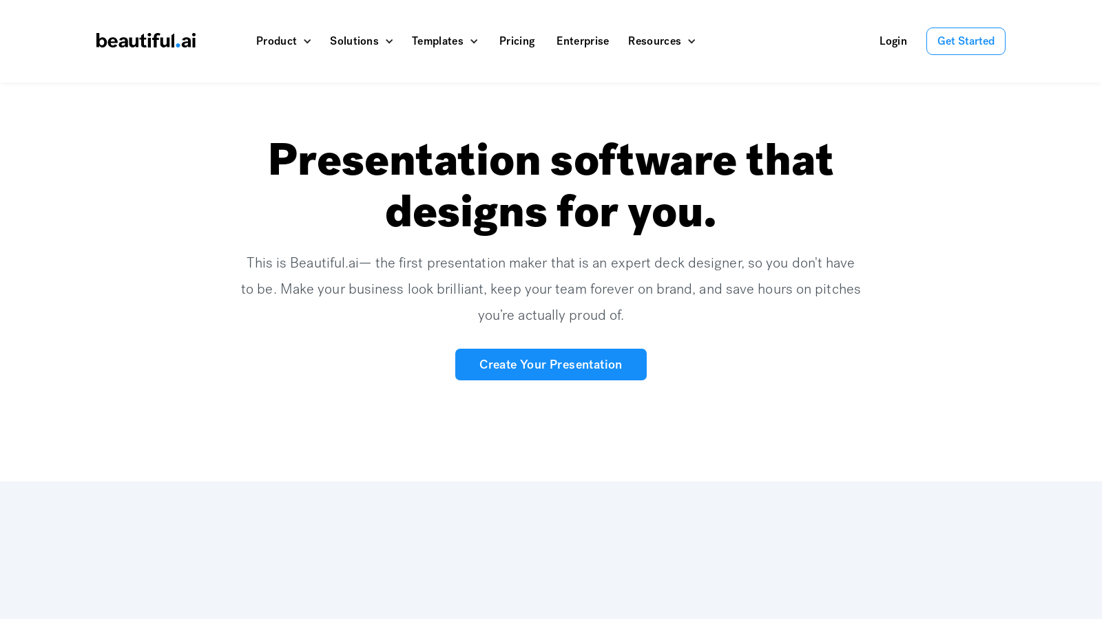 Beautiful.ai: The AI Presentation Maker that Designs for You