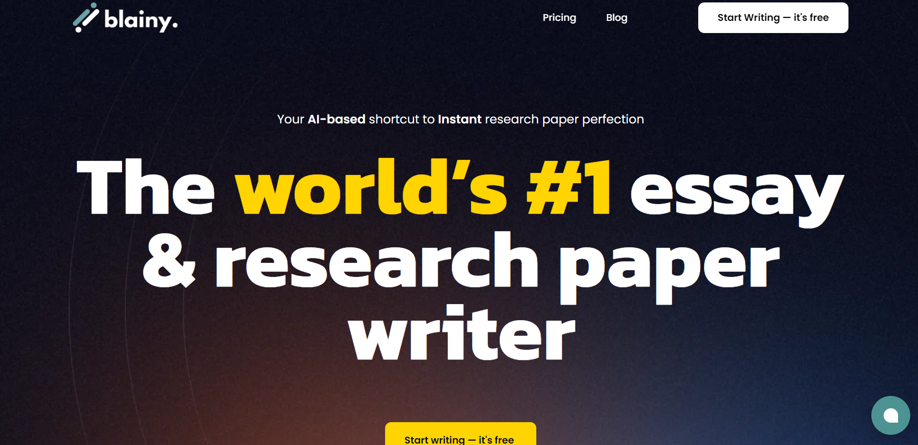 Blainy – The world’s #1 essay & research paper writer