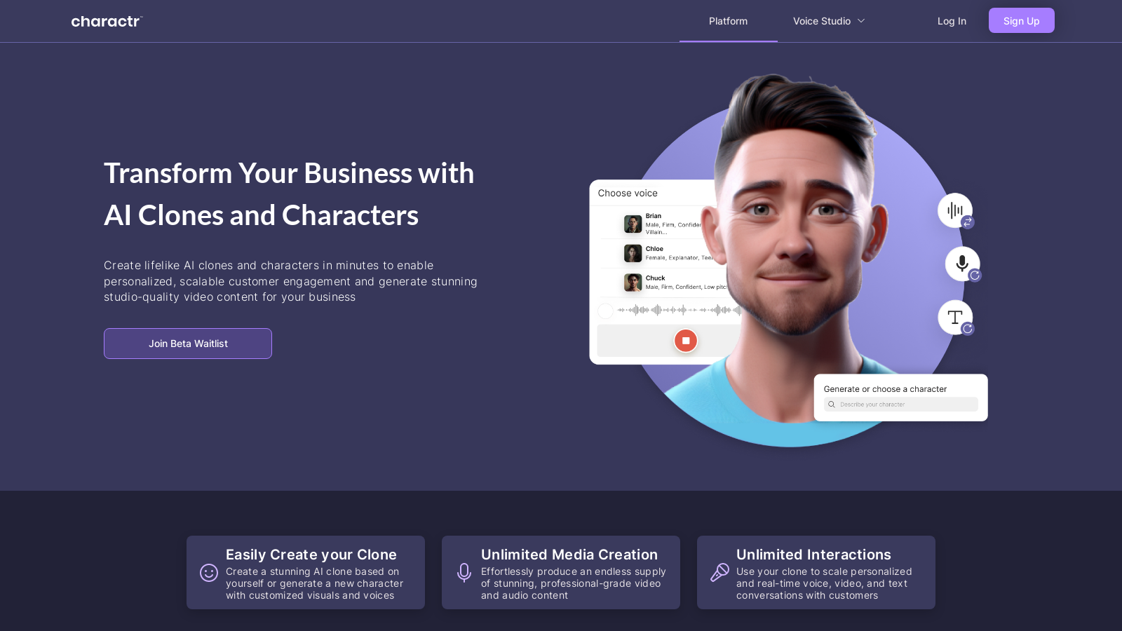 AI Clones and Characters for Personalized Customer Engagement