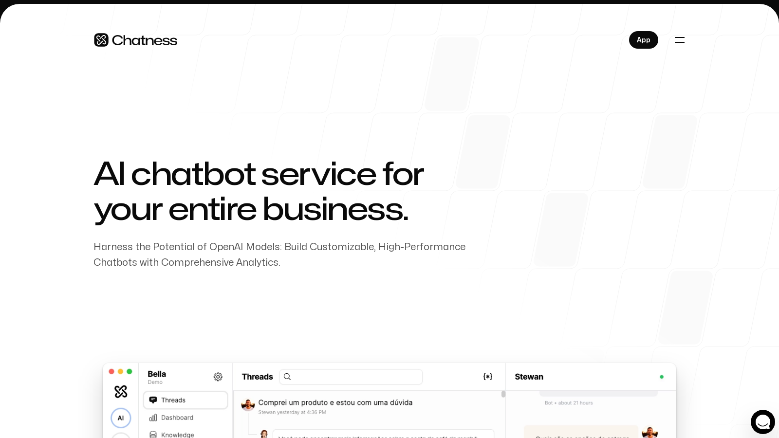 Chatness: High-Performance and Secure AI Chatbot Service