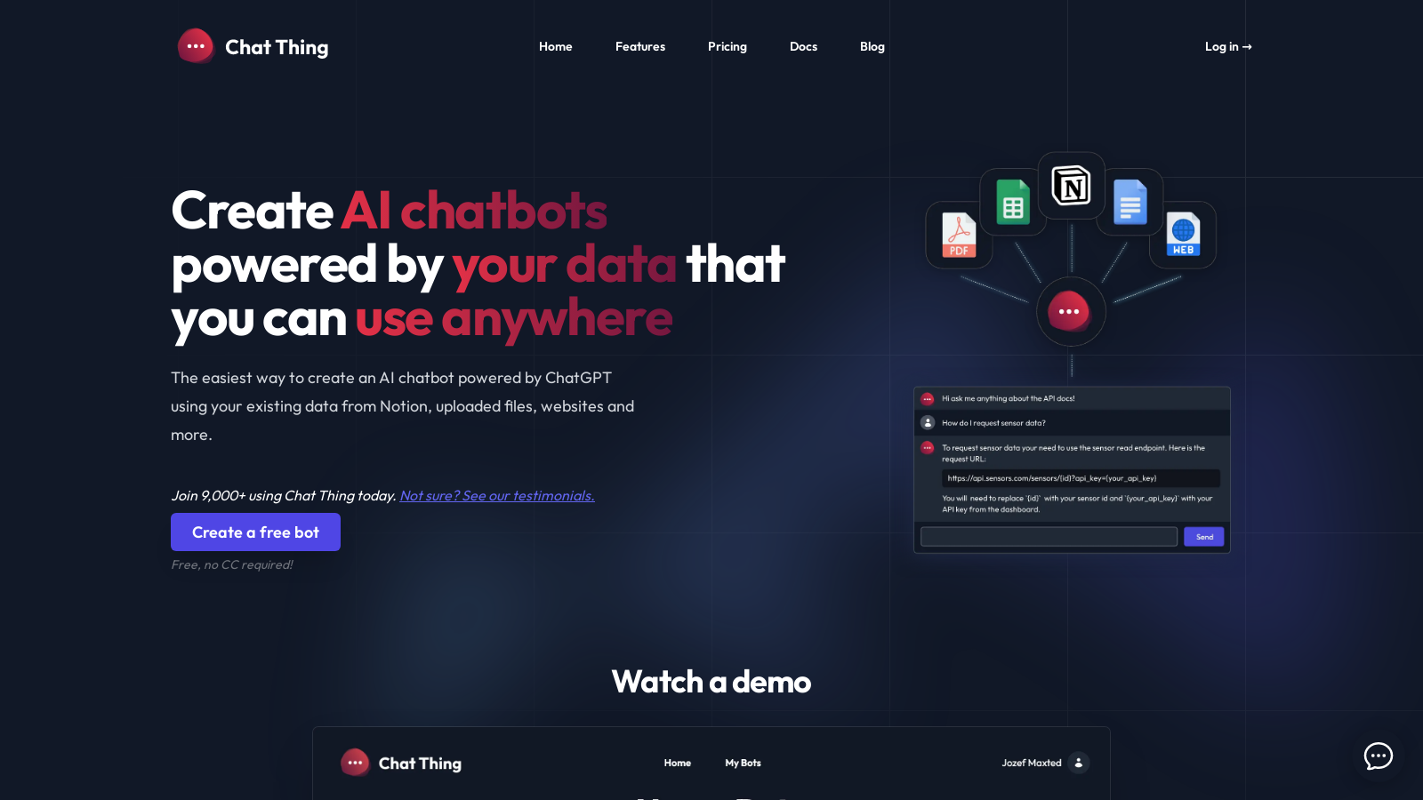Chat Thing: Harness the Power of AI Chatbots for Any Use Case