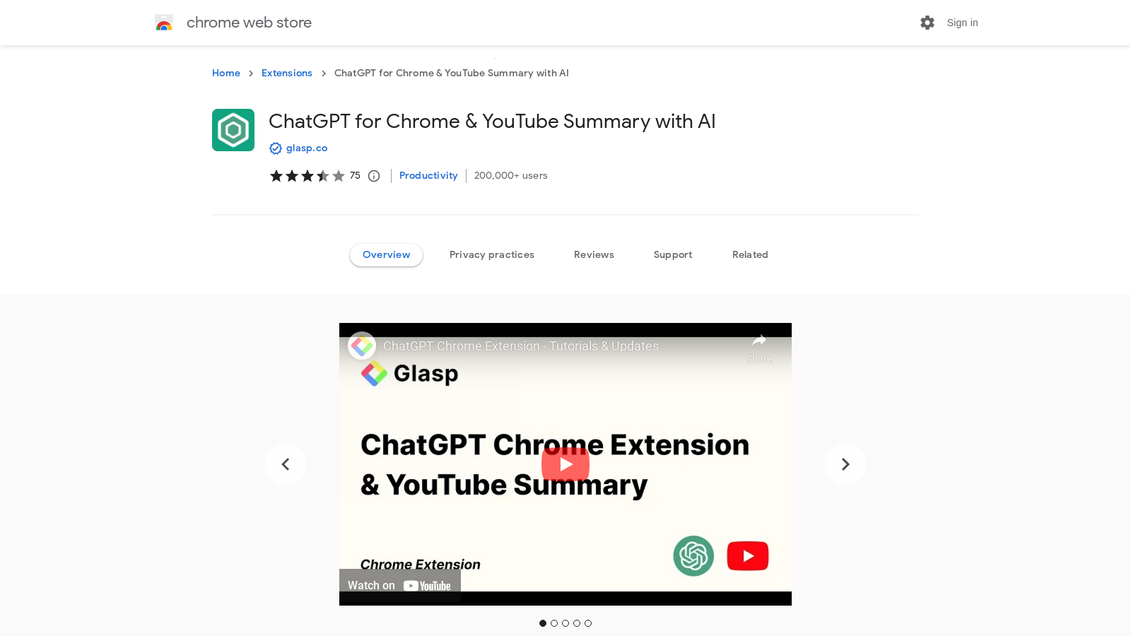 ChatGPT Chrome Extension