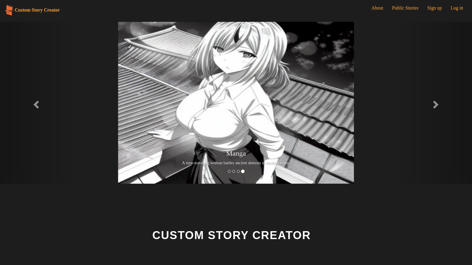 AI-Powered Custom Graphic Novels – Create, Experience, and Immerse