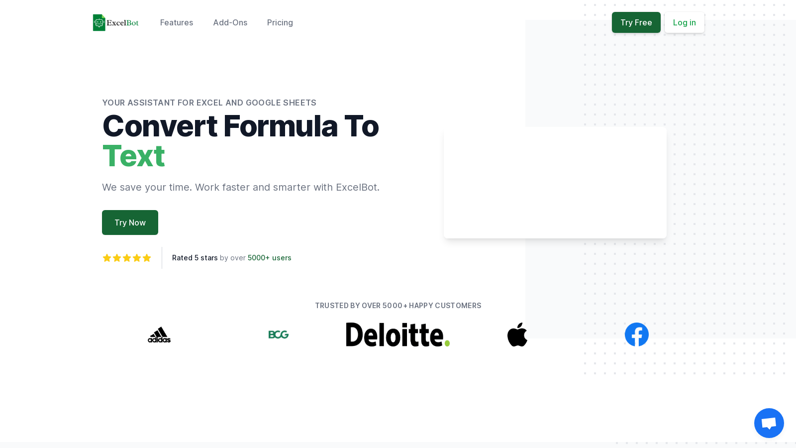 ExcelBot: Your Trusted AI Assistant for Smoother Excel and Google Sheets tasks