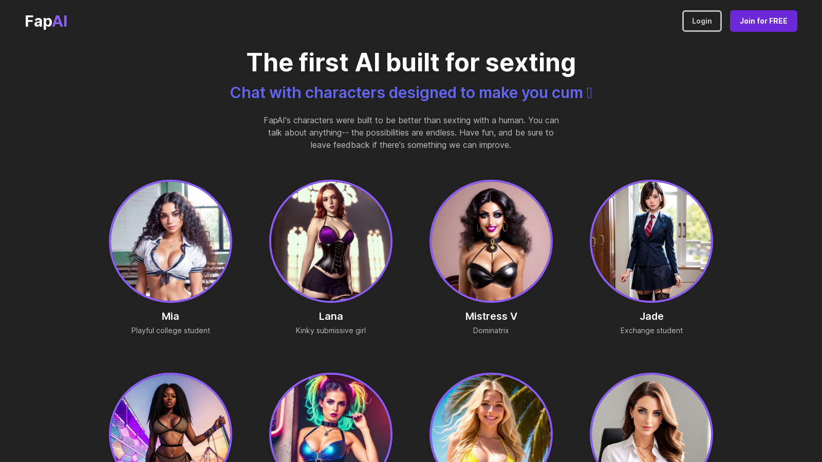 Free sexting chatbot