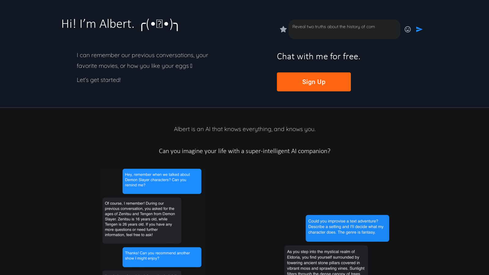 Meet Albert – Your Personal AI Companion