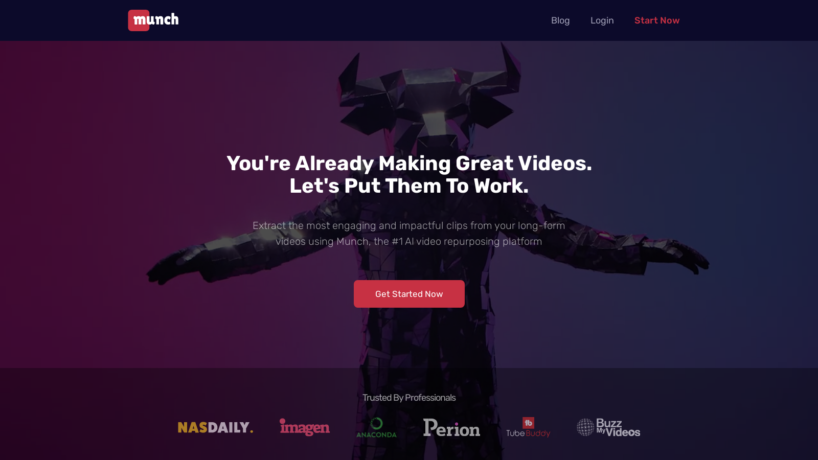 Munch: Harness AI to Maximize Video Engagement & Reach