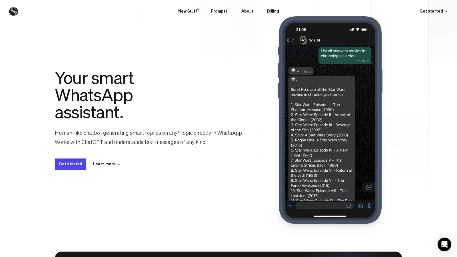 WizAI: Your Smart WhatsApp Assistant Powered by AI