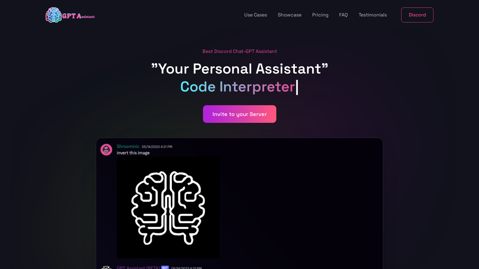 GPT Assistant: Supercharge Your Discord Experience with AI