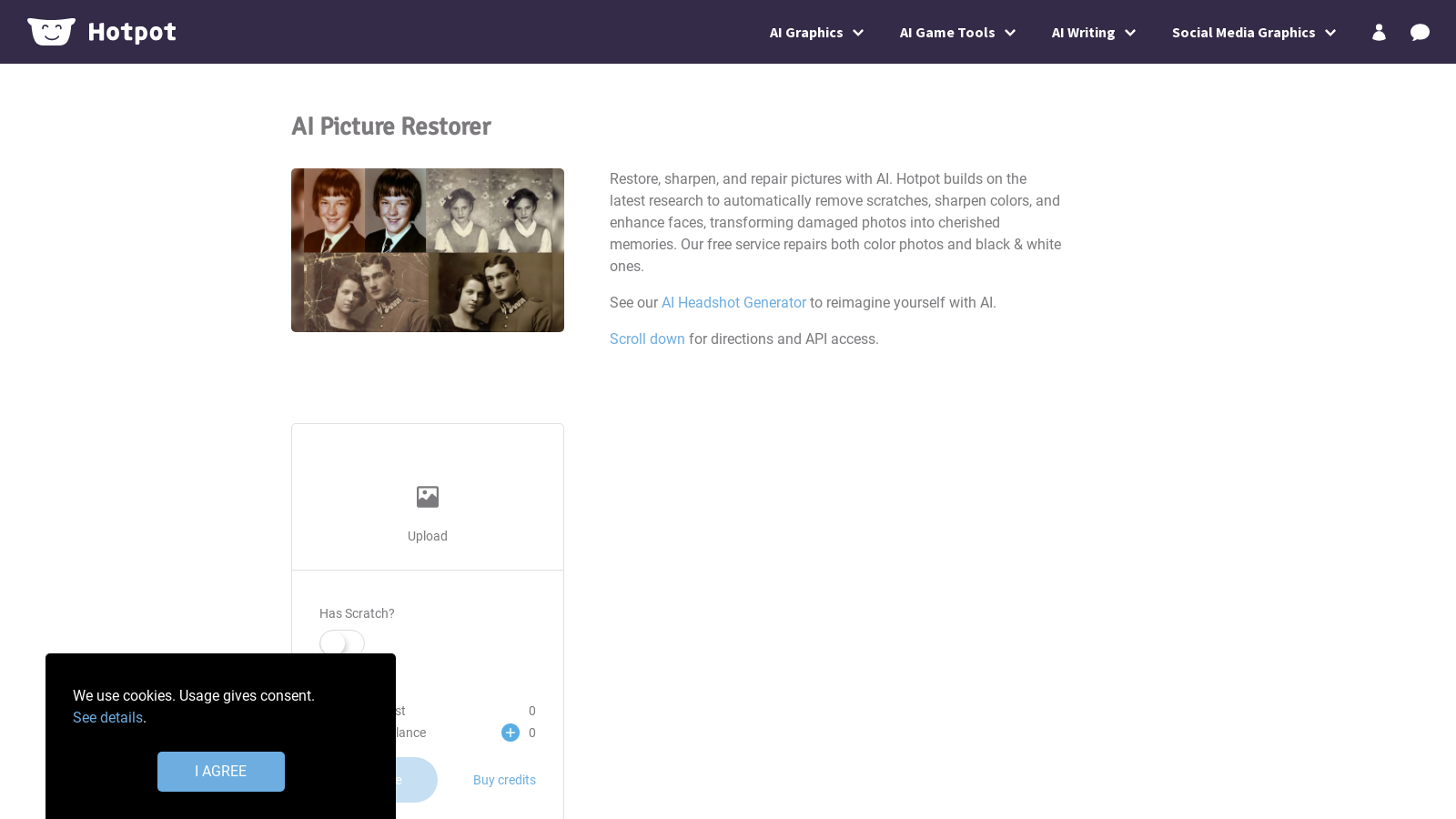 AI Picture Restoration AI