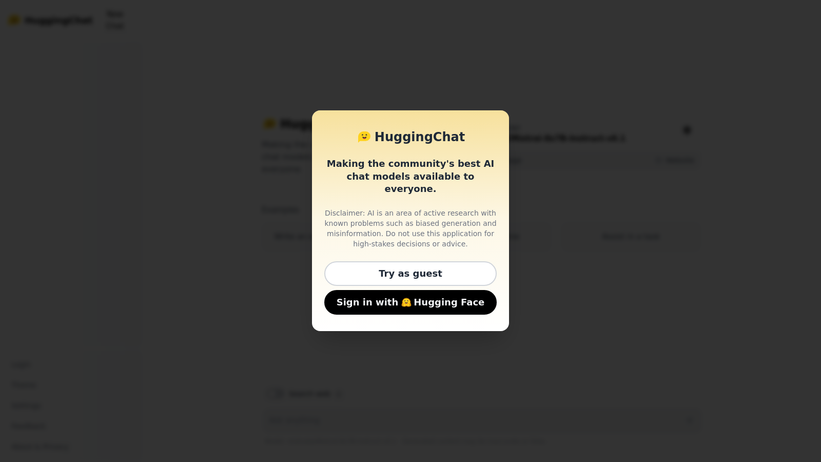 HuggingChat v0.7.0 – Unlocking AI Chat Potential for All