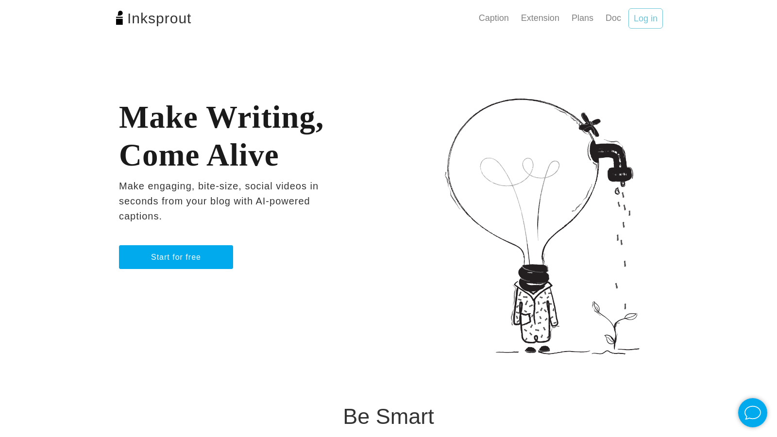 Inksprout: Your AI-Powered Content and Video Creation Tool