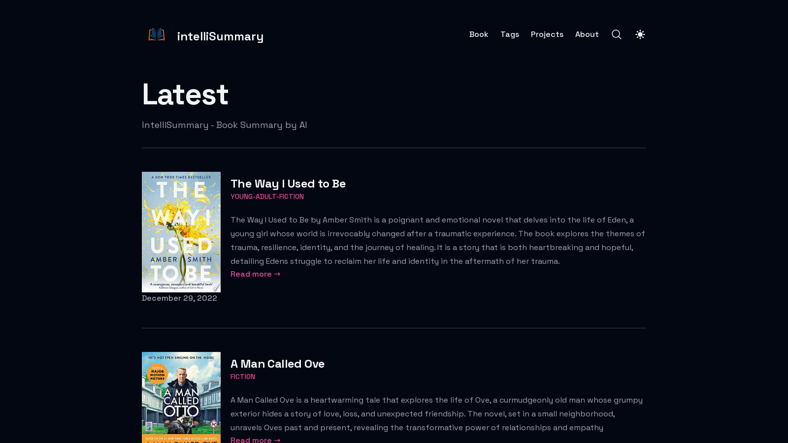 Your AI-Powered Book Summary Destination – IntelliSummary