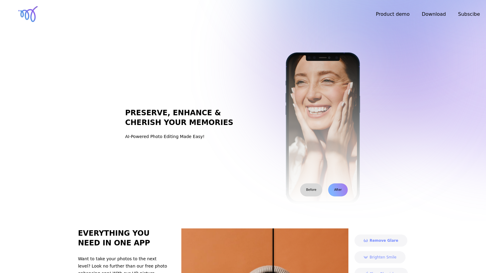 AI-Powered Photo Editing by Mems